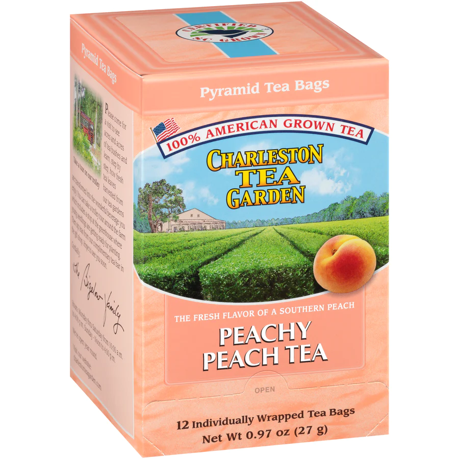 Charleston peachy peach tea